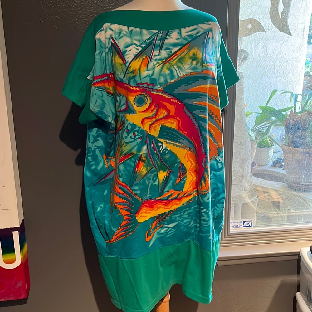 Swordfish tunic dress